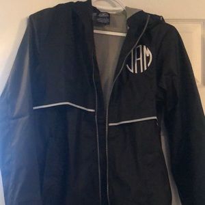 Monogrammed Charles River Jacket